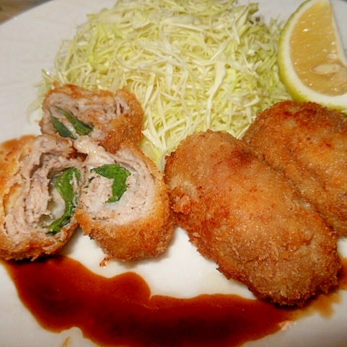 豚肉薄切り肉と大葉 チーズのカツレツ レシピ 作り方 By アルプスの乙女 楽天レシピ 豚肉薄切り肉と大葉 チーズのカツレツ レシピ 作り方 By アルプスの乙女 楽天レシピ